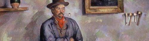 Barnes Foundation: Cezanne, Card Players and Girl (detail)