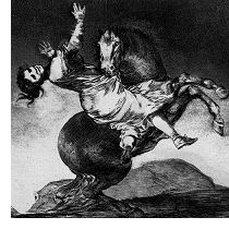The Horse as Abductor, from Los Disparates